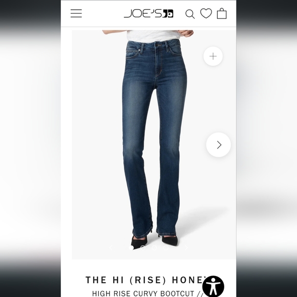 Joe's Jeans Denim - Joe's Hi Honey Bootcut Size 30x34
